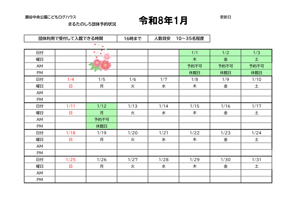 �c�̗\��1��